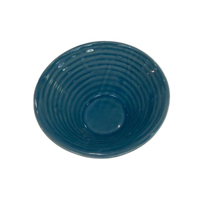 Dark Slate Gray Large Stepped Bowl Ben Evans