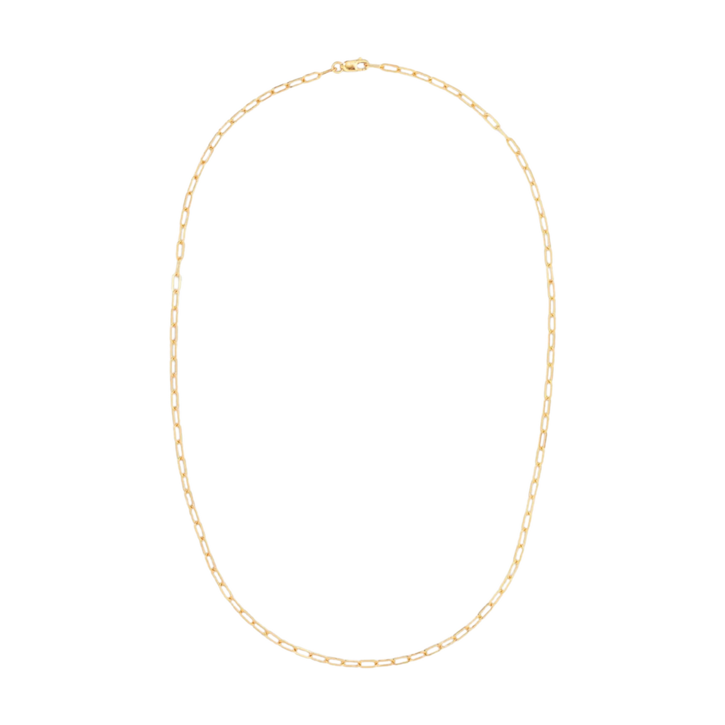 Bisque Small Drawn Chain Necklace Adelaide Harris