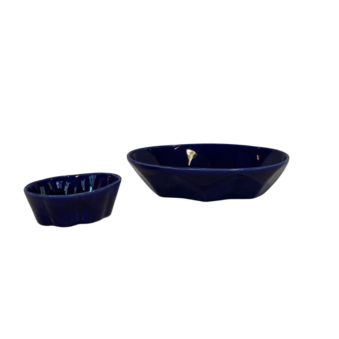 Black Cobalt Oval Dish Ben Evans