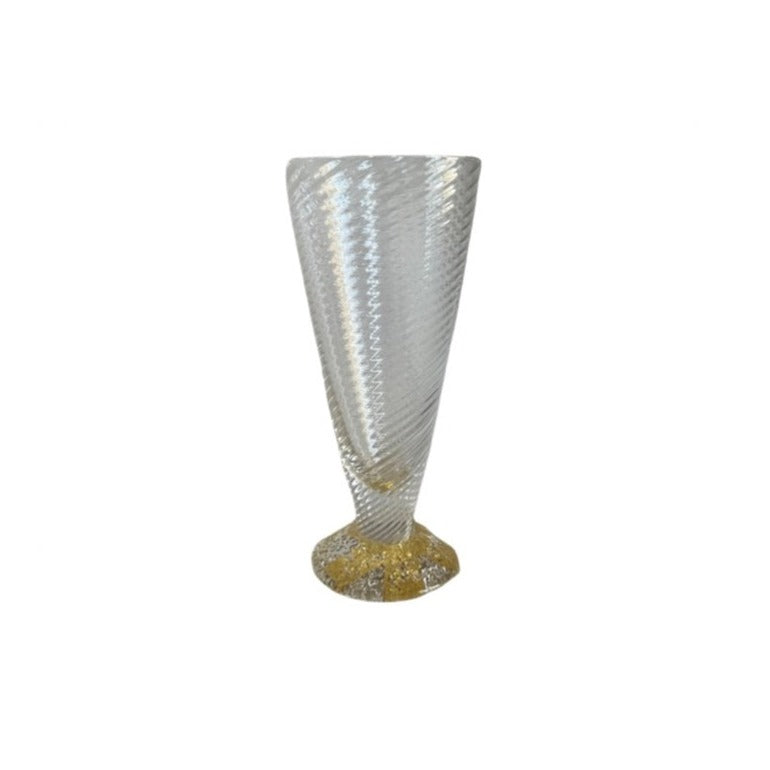 Dark Gray Wine Cup - Gold Tom Stoenner