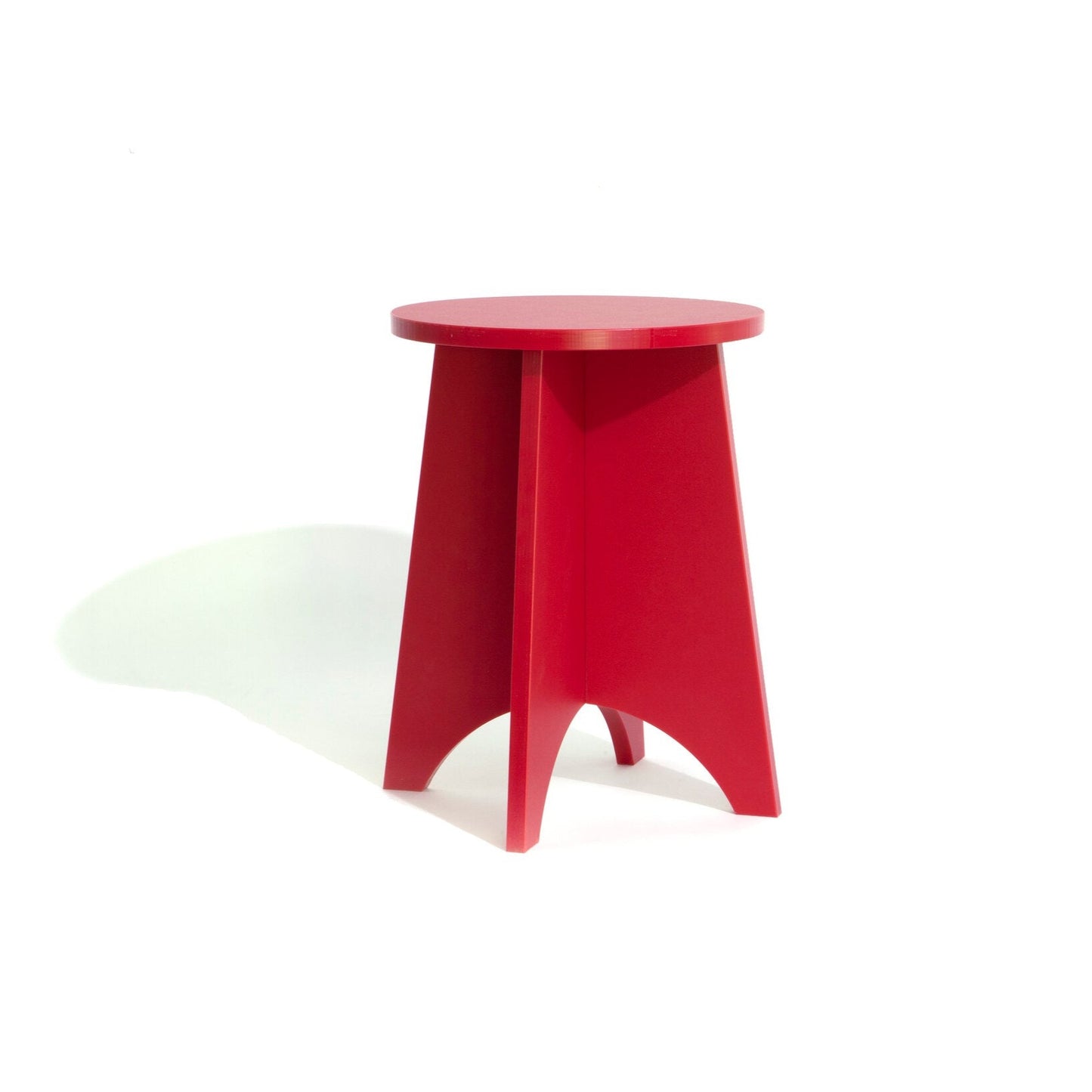 Firebrick Outdoor Drinks Table (or Stool) - Red FN Furniture