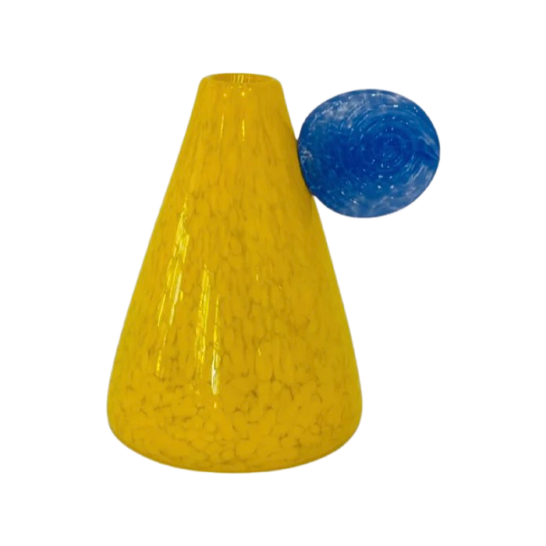 Goldenrod Yellow Cone Bud Vase Jen Violette
