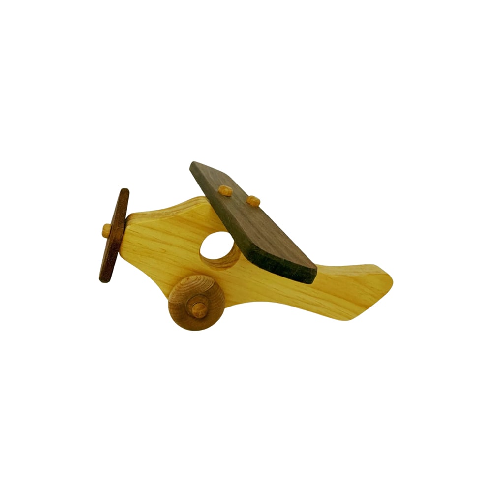 Dark Goldenrod Toy Airplane John Roccanova