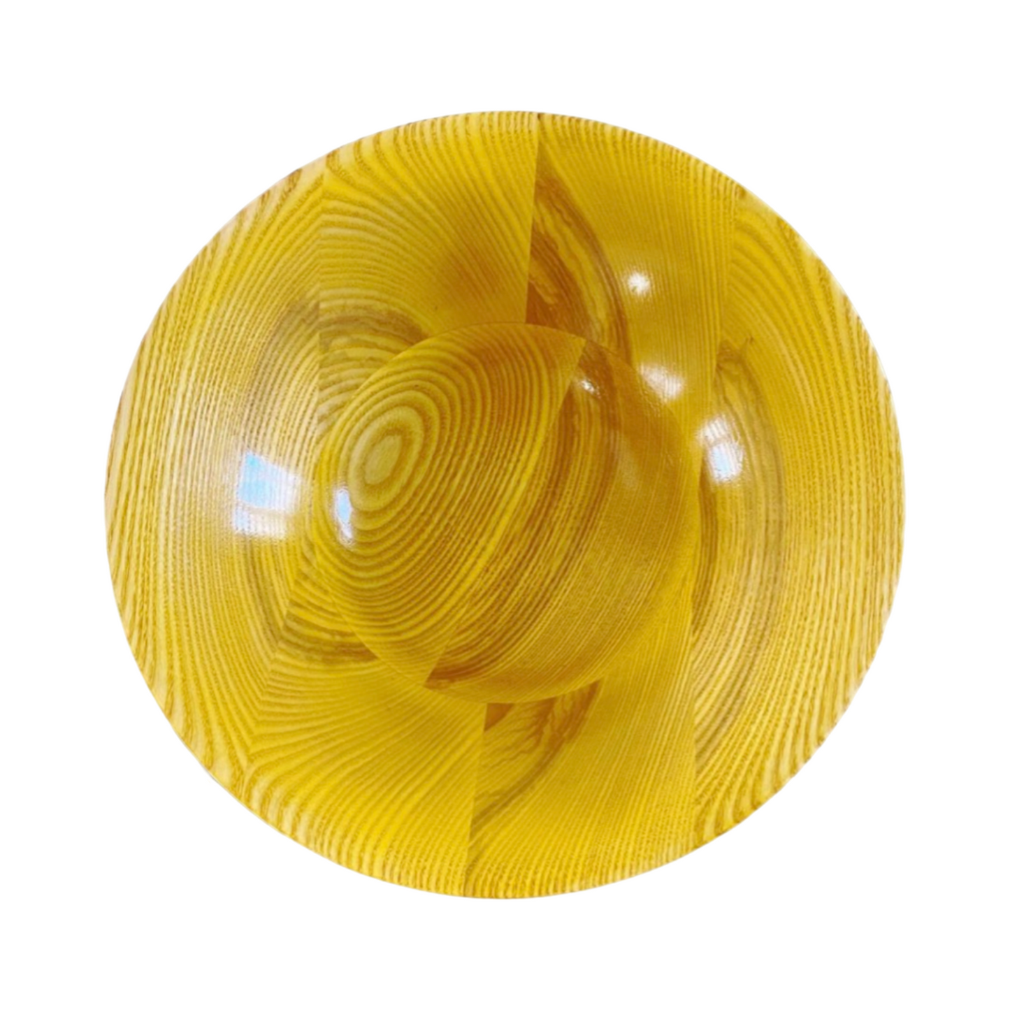 Goldenrod Red Salad Bowl John Roccanova