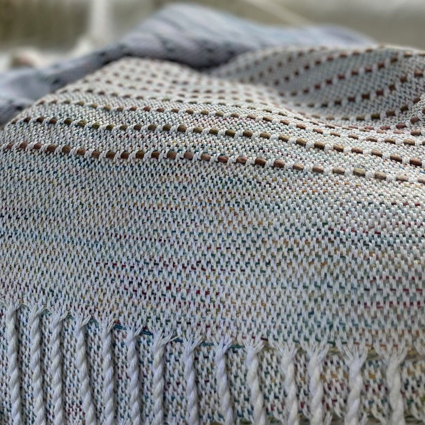 Light Slate Gray Liana Blanket Mark Grigalunas