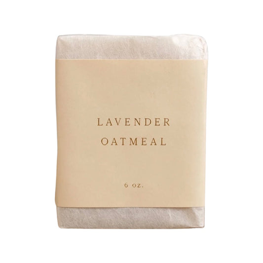 Tan Lavender Oatmeal Soap Saipua