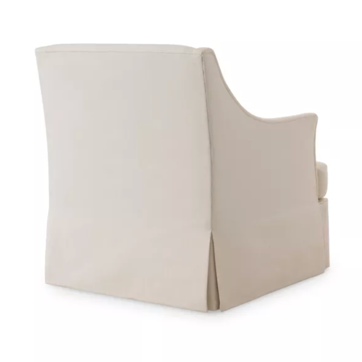 Gray Bowen Chair in Natural Linen Bunny Williams Home