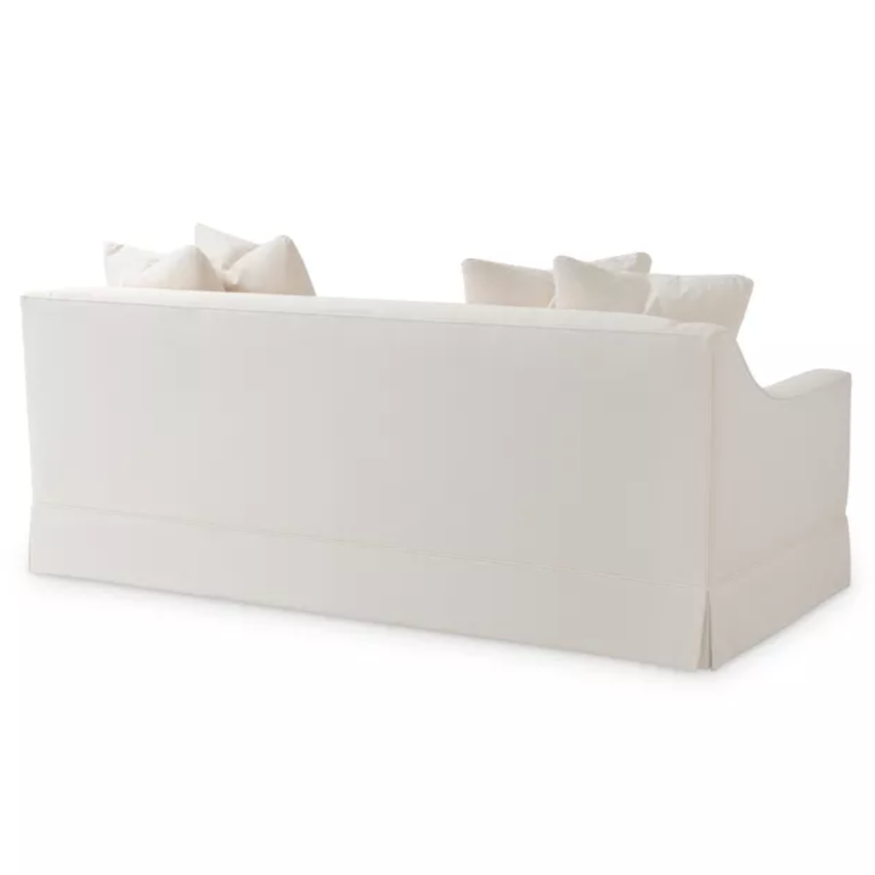 Light Gray Grant Sofa in Natural Linen Bunny Williams Home