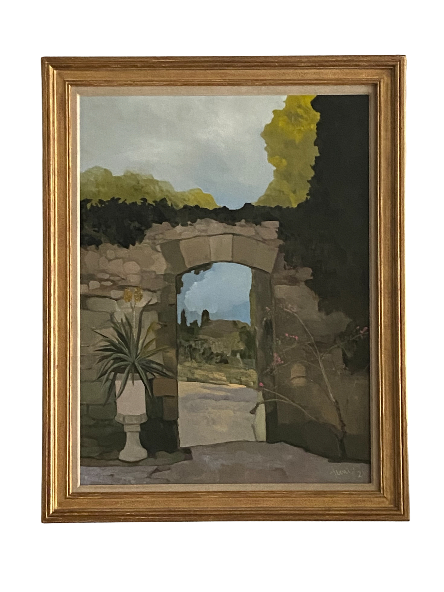 "The Arch in the Garden Wall"