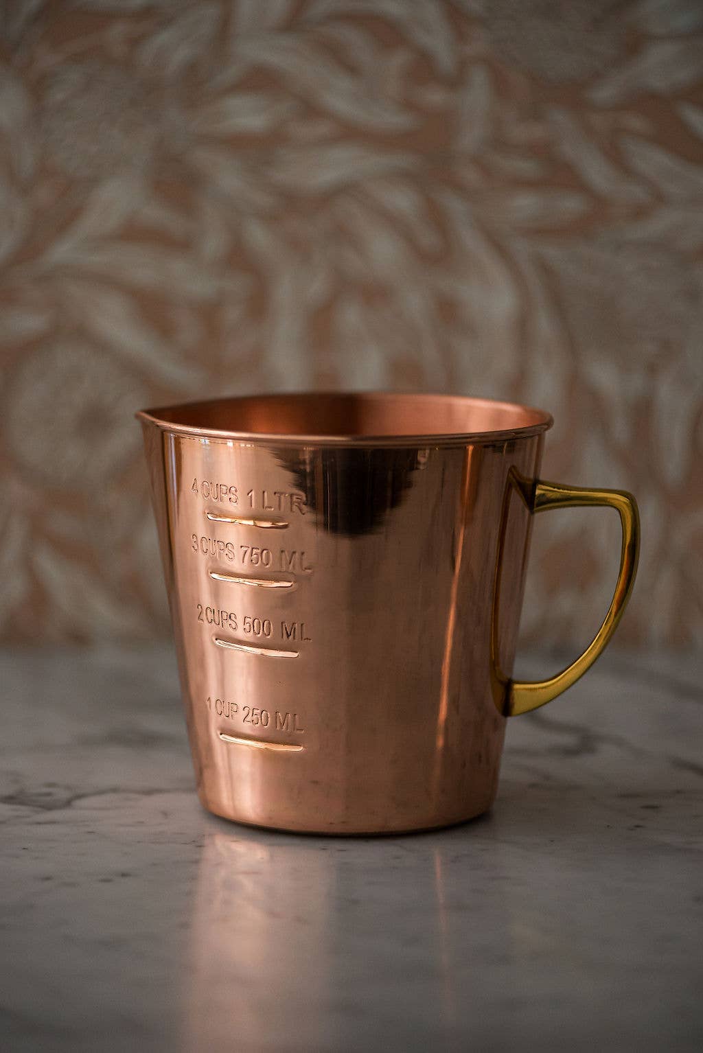 Copper Measuring Cup - 4 Cups