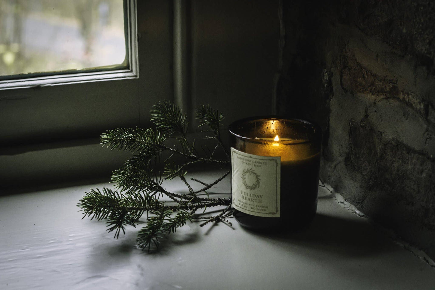 Holiday Hearth I Luxury Soy Candle