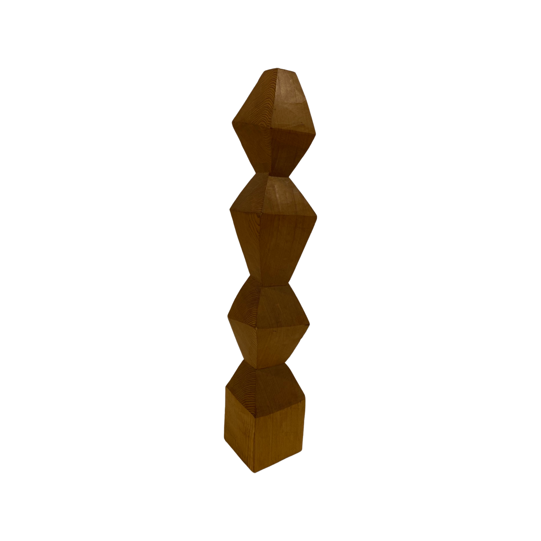 Wooden Broncusi Pillars