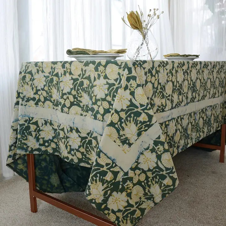 Green Forest Tablecloth