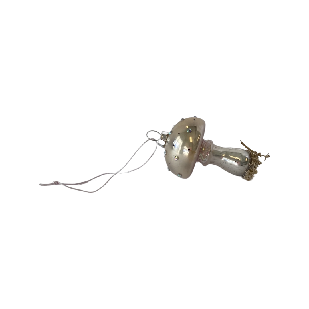 Dim Gray Mushroom Ornament 100 Main