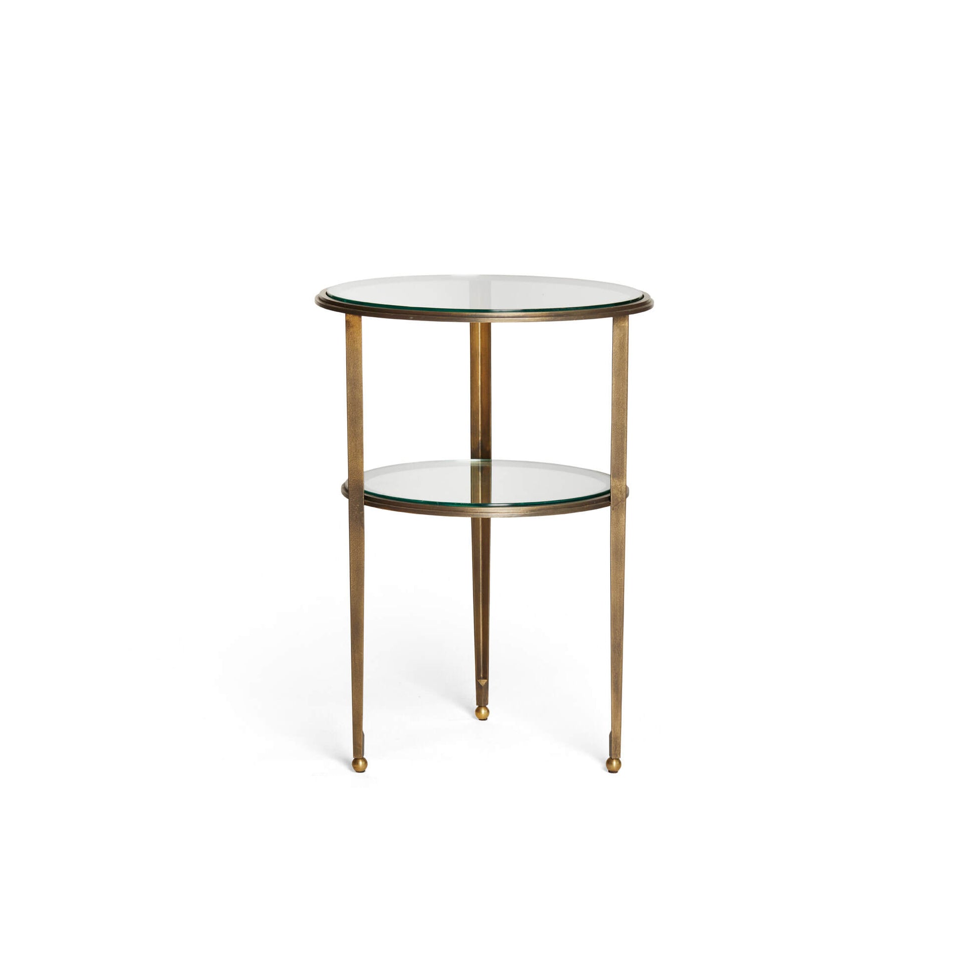 White Smoke 2 Tier Drinks Table Joseph Stannard