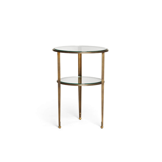 White Smoke 2 Tier Drinks Table Joseph Stannard