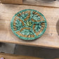 Majolica Begonia Leaf Large Plate