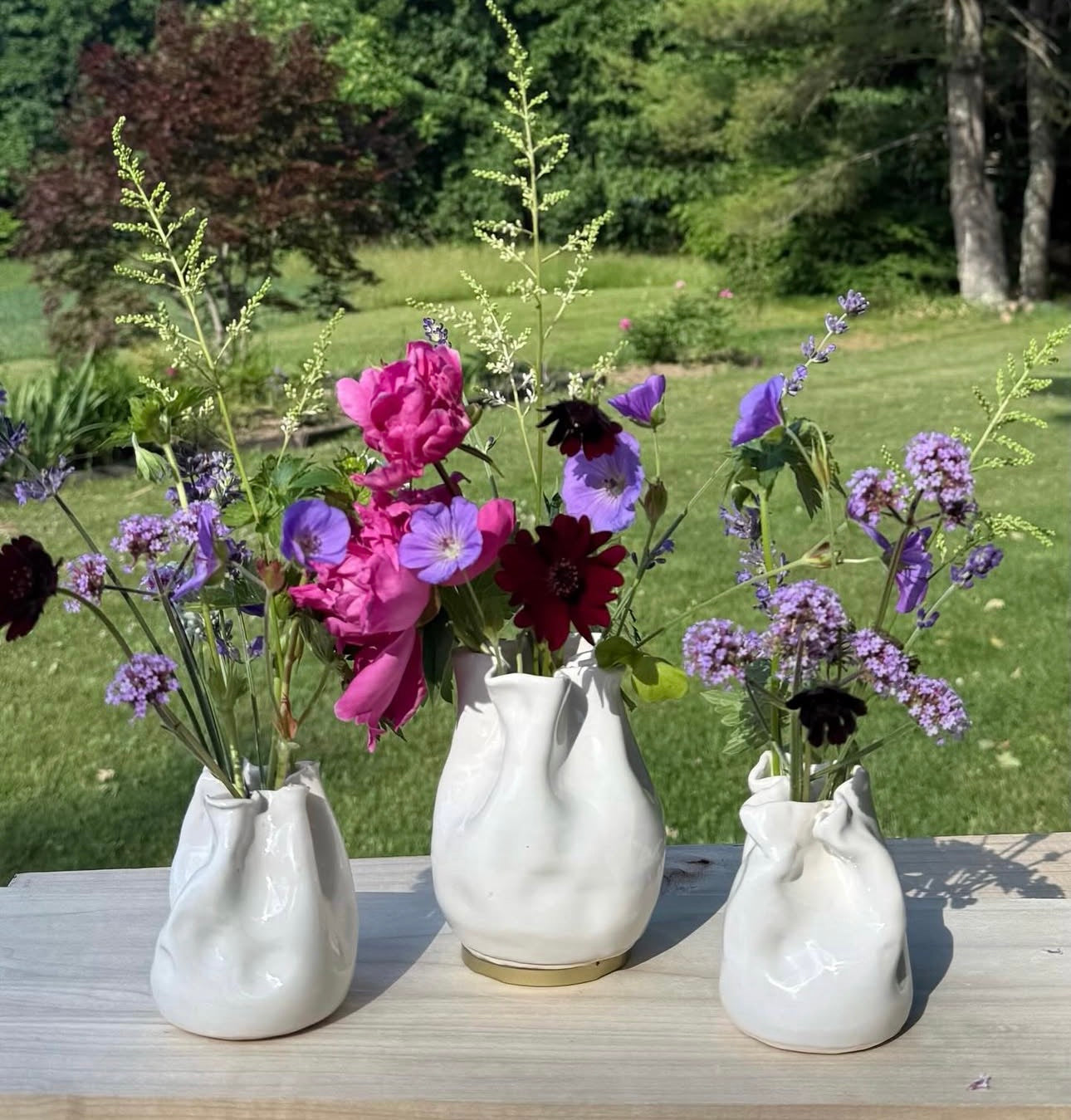 Flower Sack vases