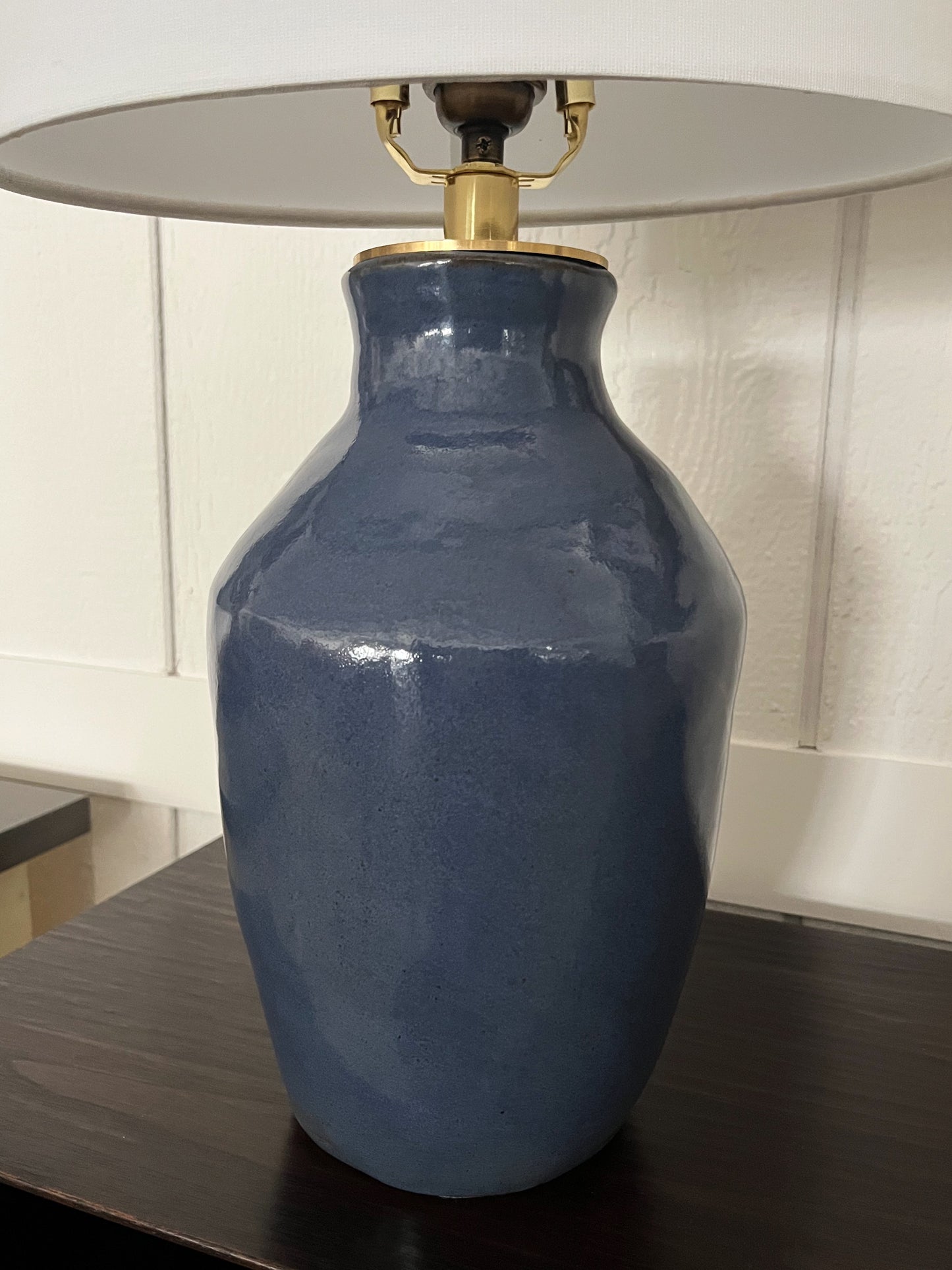 Blue Shino Lamp