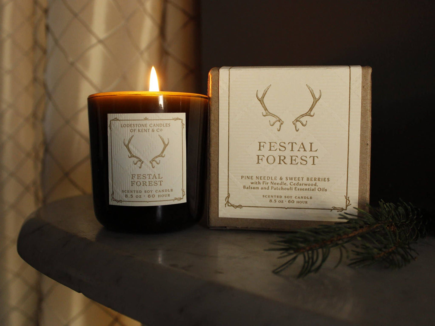 Festal Forest I Luxury Soy Candle