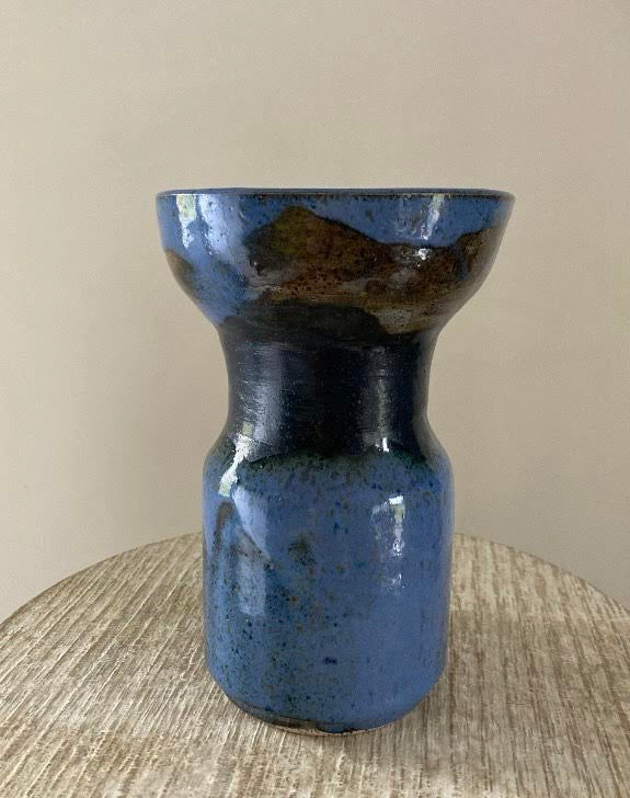 Claude Renaud Storm Blue Vase