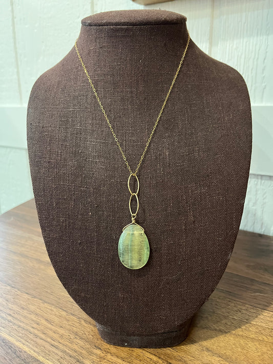 Green Garnet Necklace - S