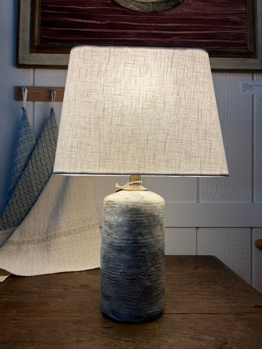 White Glaze Lamp