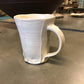 Dim Gray Handmade Tall Mug - White Daniel Bellow
