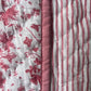 Reversible Baby Blanket in Dusty Rose