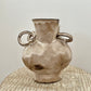 HB Cream Ribbon oval vase 7.5”