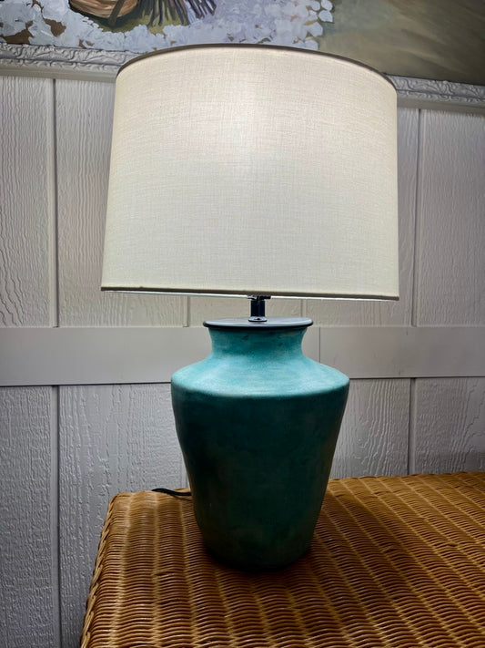 Freeform Blue Green Lamp