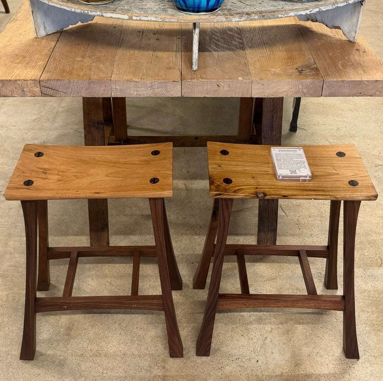 Asian-Influenced Stool