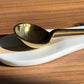 Punjabi Brass Serving Spoon: 12"