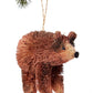 Bottle Brush Bear Ornament