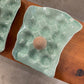 Dark Sea Green Handmade Egg Tray x 12 Celadon River Road Ceramics