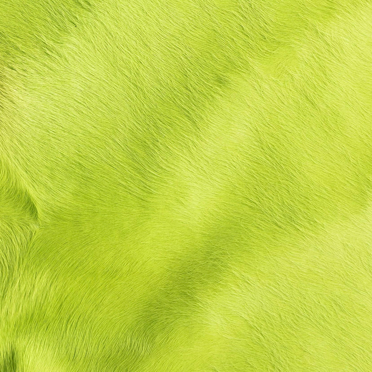 Mack Casa- lime green cowhide bench