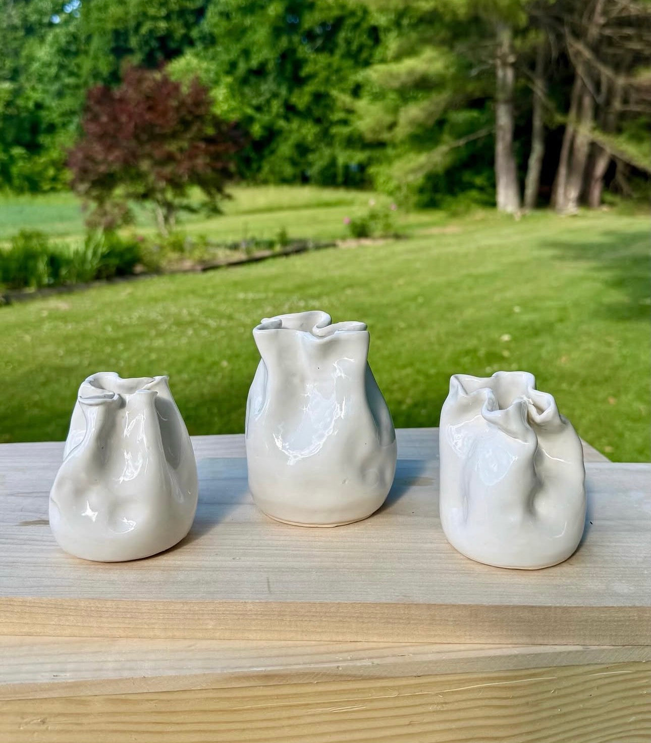 Flower Sack vases