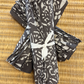 Thistle Kashish Hand Block Printed Napkins - Brown