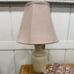 Hand sewn french linen lampshade