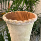 Tan 8" Piecrust Nursery Planter 100 Main