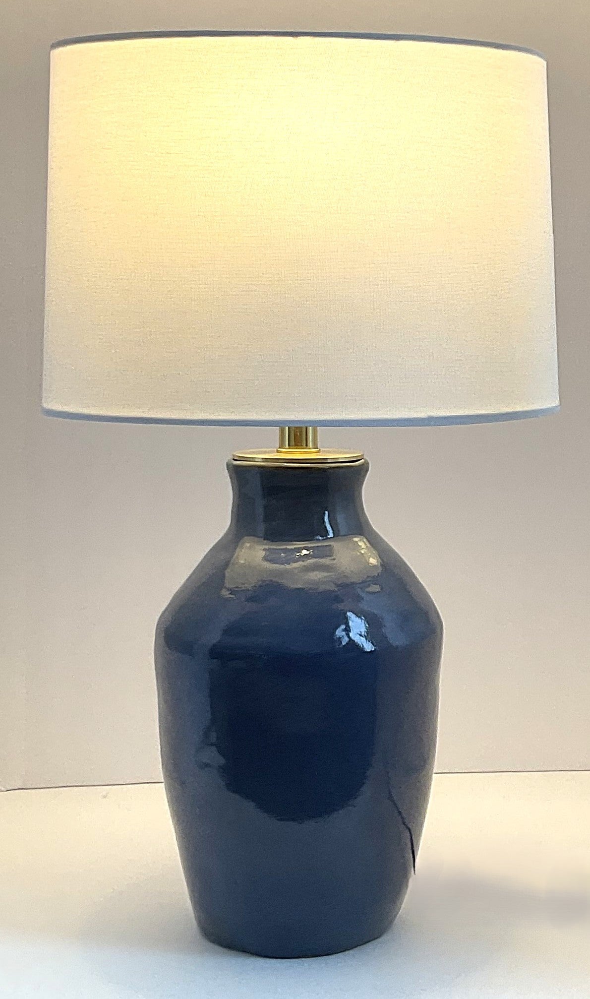 Blue Shino Lamp