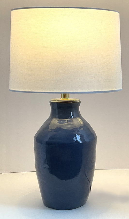 Blue Shino Lamp