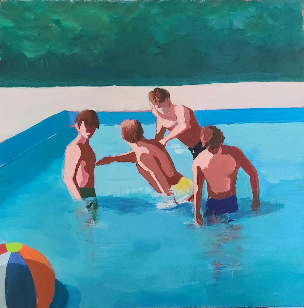 "Pool Party II" by MEGAN RUCH