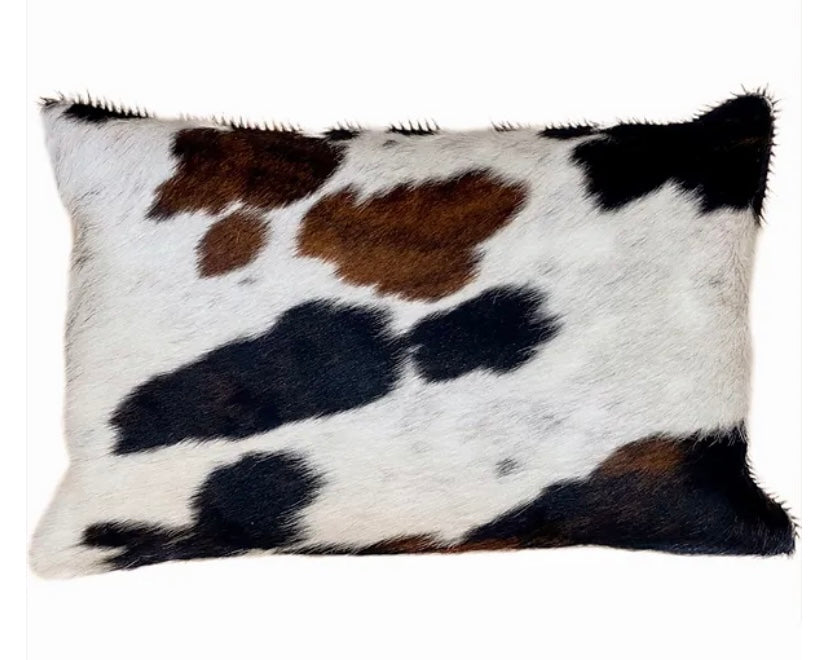Mack Casa- hair on cowhide pillows