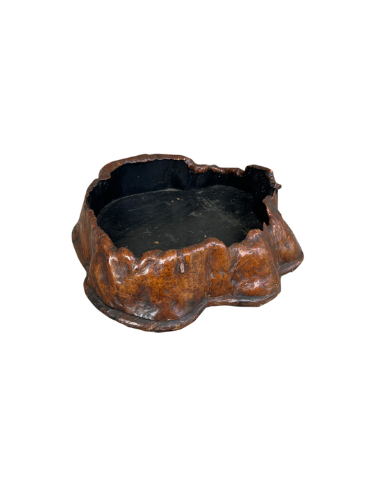 Unusual Chinese Root Bowl