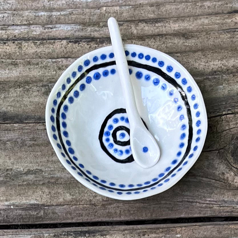 Handmade Ceramic Salt Cellar