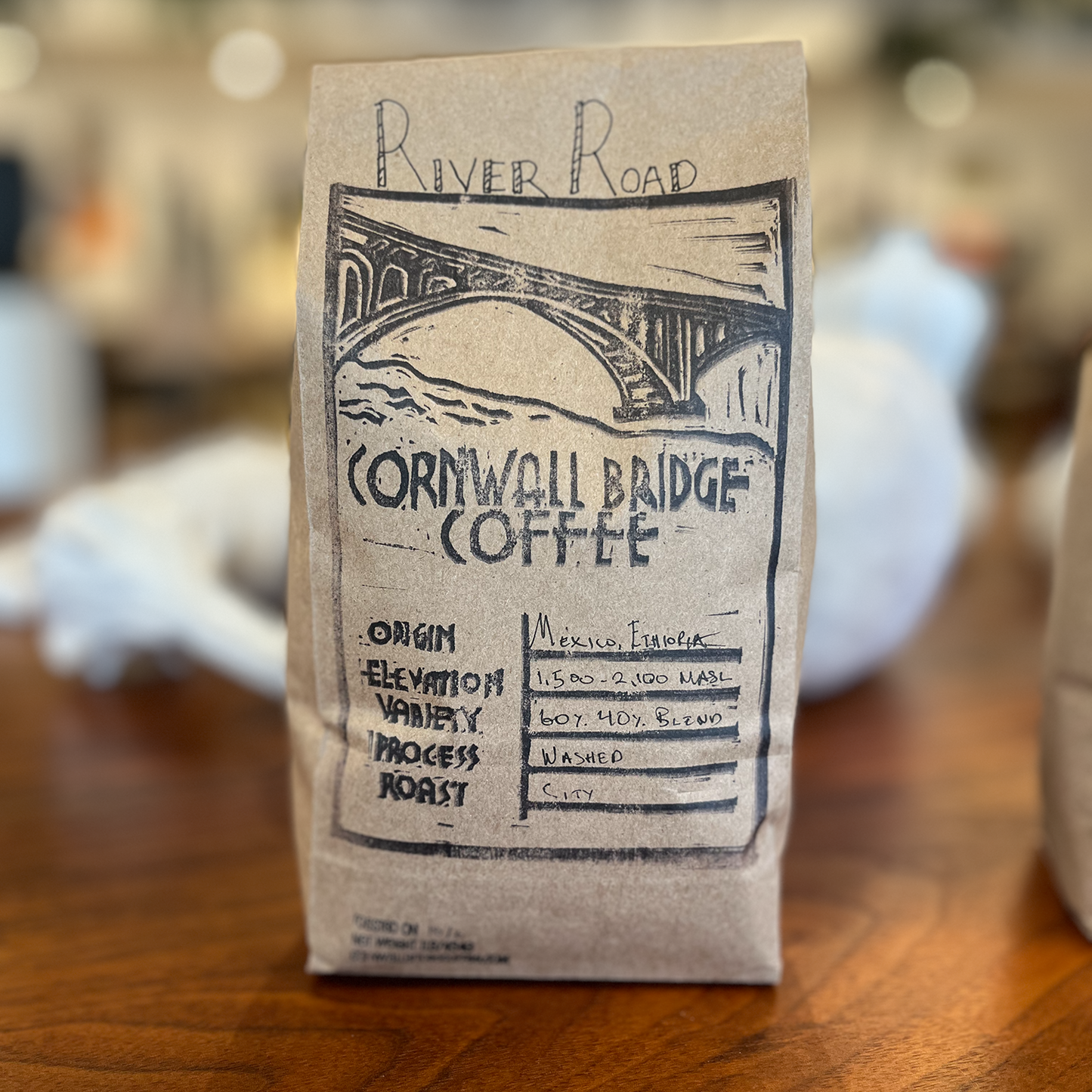 Cornwall Bridge Coffee River Road