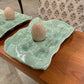 Rosy Brown Handmade Egg Tray x 12 Celadon River Road Ceramics