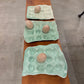 Light Slate Gray Handmade Egg Tray x 12 Celadon River Road Ceramics