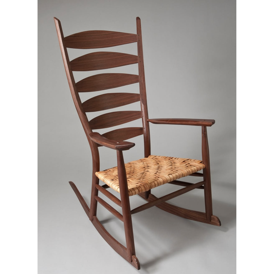 Modern Ladderback Rocking Chair